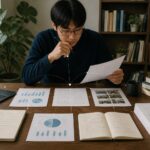 Mahasiswa membandingkan kuesioner, catatan wawancara, observasi, dan dokumen akademik untuk menganalisis data penelitian.